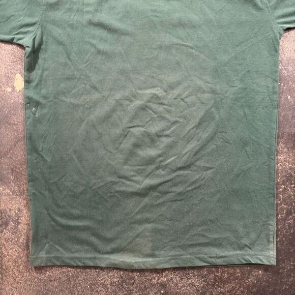 Vtg Levi’s Red Tab Green Short Sleeve T-Shirt Embroidered Logo Mens 2XL Read Bio - Picture 11 of 16